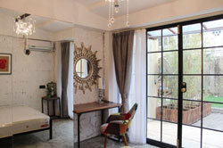 stylish apartment with garden on Changle road