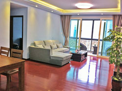 Renovated apartment with balcony for rent in Xujiahui