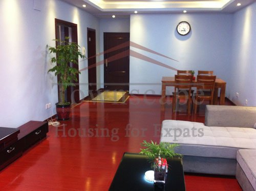 apartment for rent in xintiandi shanghai Renovated apartment with balcony for rent in Xujiahui