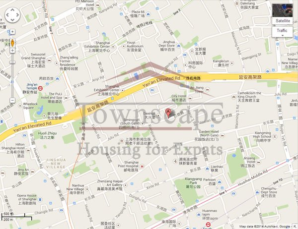 old lane house for rent in center of shanghai 2 level unfurnished duplex apartment for rent in center of Shanghai