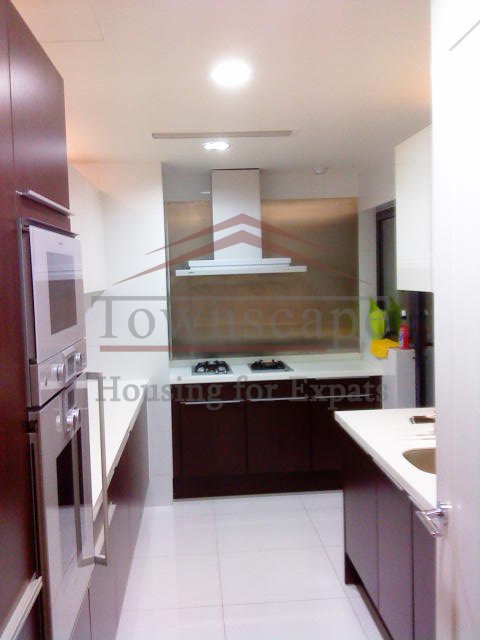 shanghai renting fully renovated flat High floor Lakeville phase III apartment for rent in Xintiandi