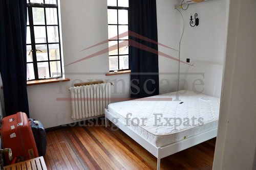 apartment for rent on south shanxi road 2 level renovated apartment with terrace and wall heating for rent on Shanxi road