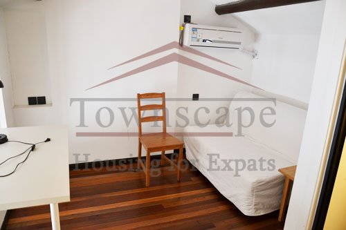 wall heated apartment s for rentin the center of shanghai 2 level renovated apartment with terrace and wall heating for rent on Shanxi road