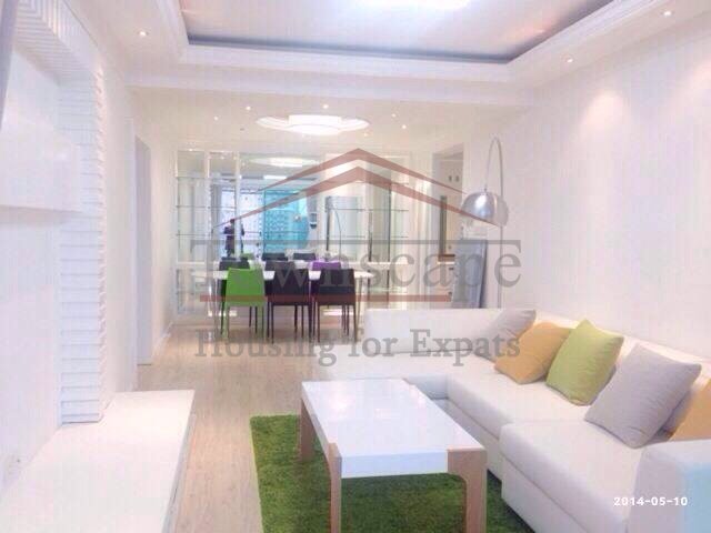 oriental manhattan renting shanghai High floor and bright Oriental Manhattan for rent in Xujiahui