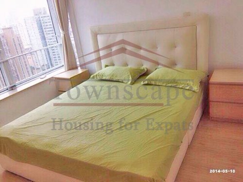 apartment for rent in xujiahui High floor and bright Oriental Manhattan for rent in Xujiahui