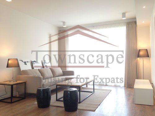 renovated apartment for rent in shanghai Bright and renovated apartment with wall heating for rent near FFC