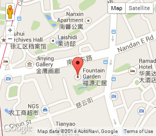 fountain garden rent 3 BR fully furnished apartment in Xujiahui