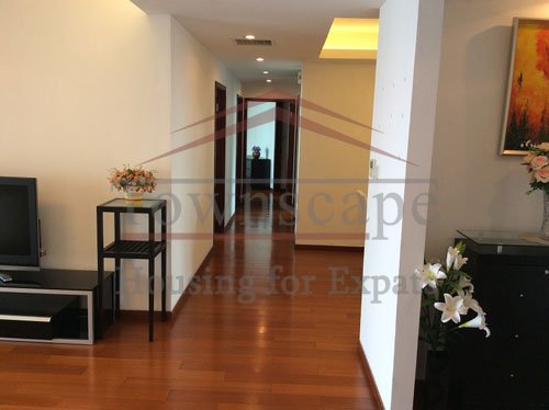 modern apartment rent in shanghai Apartment with big balcony for rent in Yanlord Riverside
