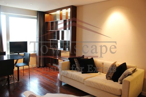 renting remodeled apartment in shanghai High floor apartment in Ascott on Huaihai Road for rent