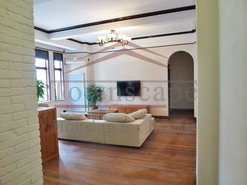 Apartments for rent near people`s square Renovate wall heated apartment for rent near Xintiandi