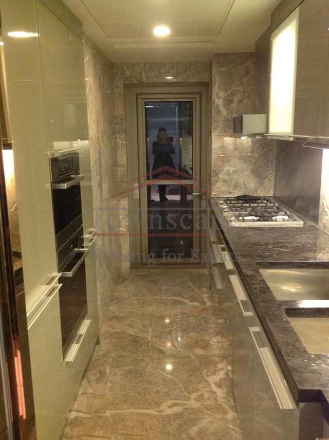 shanghai renting brand new flat River view apartment with floor heating for rent in Pudong