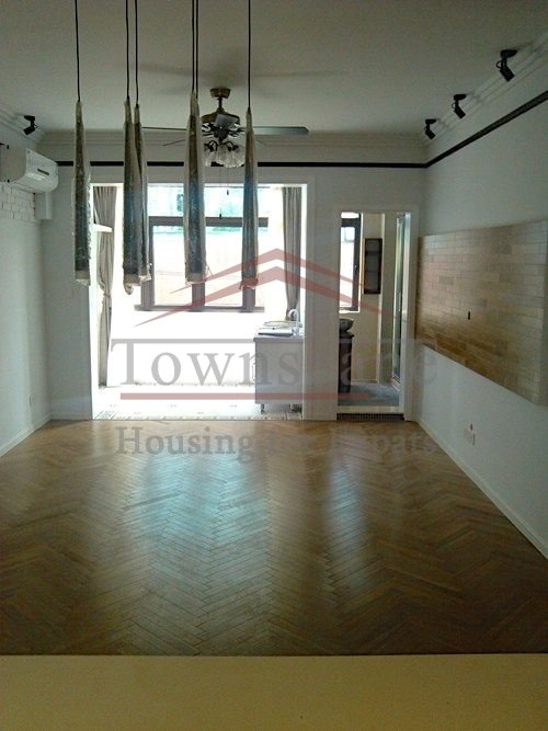 renovated apartment shanghai Newly decorated unfurnished apartment on the exclusive Huai Hai Zhong Road