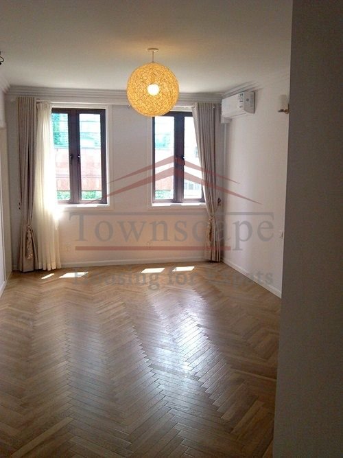 french concession rental Newly decorated unfurnished apartment on the exclusive Huai Hai Zhong Road