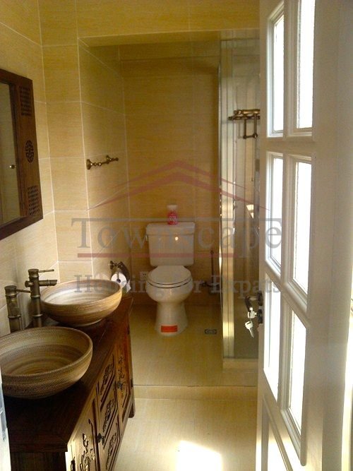 floor heated apartment shanghai Newly decorated unfurnished apartment on the exclusive Huai Hai Zhong Road
