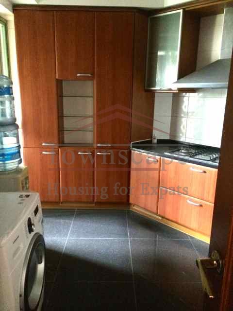 western kitchen apartment shanghai Bright unfurnished apartment in expat community - Central Residence