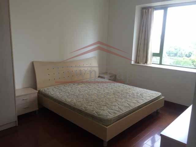 french windows apartment shanghai Bright unfurnished apartment in expat community - Central Residence