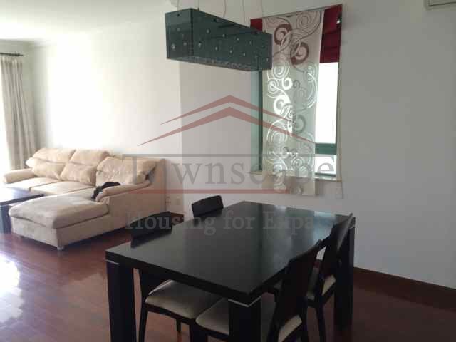 open plan living apartment shanghai Bright unfurnished apartment in expat community - Central Residence
