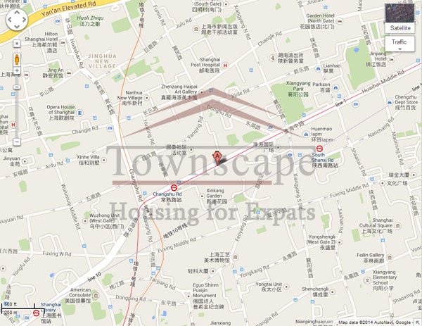 Old apartment for rent shanghai Two level apartment for rent on Middle Huaihai road