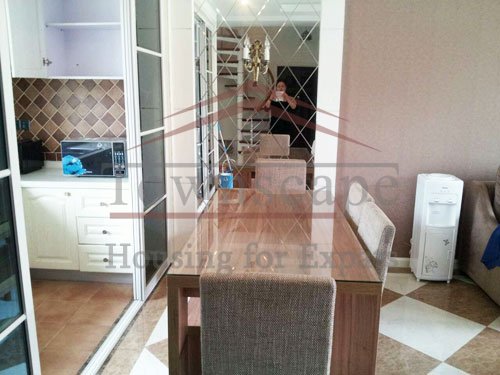 two level apartment rent shanghai Two level apartment for rent on Middle Huaihai road