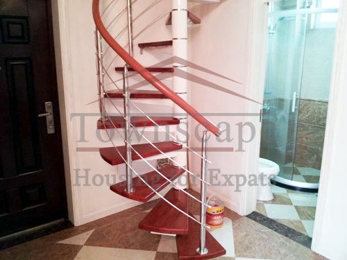 apartments for rent on huaihai road Two level apartment for rent on Middle Huaihai road
