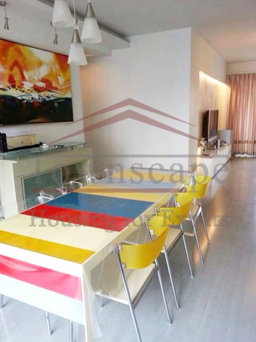 Xujiahui renting art deco apartment Stylish apartment for rent in Xujiahui