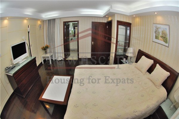 Hongqiao rentals 2 level modern apartment for rent in Xujiahui