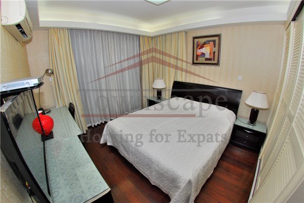 Hongqiao rent flat 2 level modern apartment for rent in Xujiahui