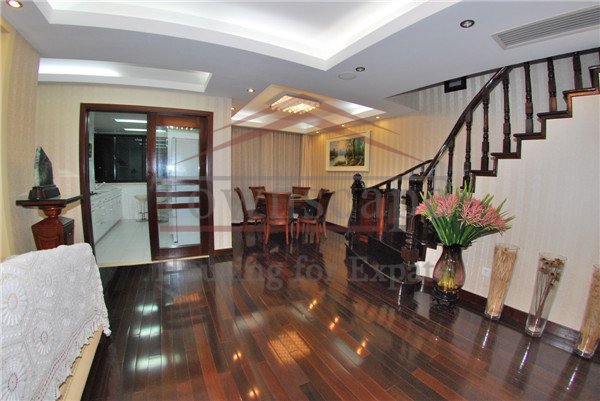 renting apartments in shanghai 2 level modern apartment for rent in Xujiahui