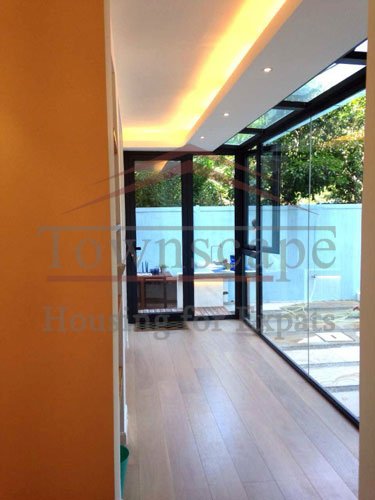 shanghai lane house with garden rent Beautiful lane house with garden for rent in French Concession