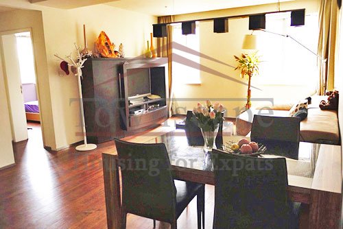 apartment for rent in central shanghai Nicely furnished and bright apartment for rent near Zhongshan Park