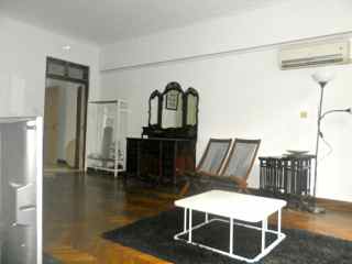wooden floor apartment shanghai Spacious one bedroom apartment with balcony in Jing