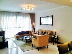 Big renovated apartment in Shimao Riviera in Pudong