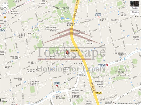 french concession sinan road rent Cosy apartment with big balcony for rent in Sinan Garden