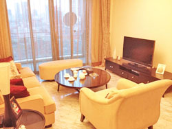 Cosy and bright apartment for rent in Jingan Four Seasons