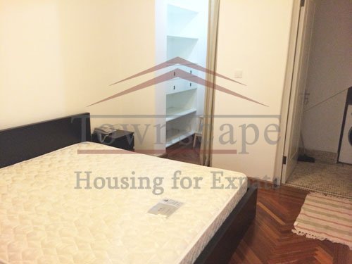 shanghai houses with garden Renovated old apartment with small garden for rent