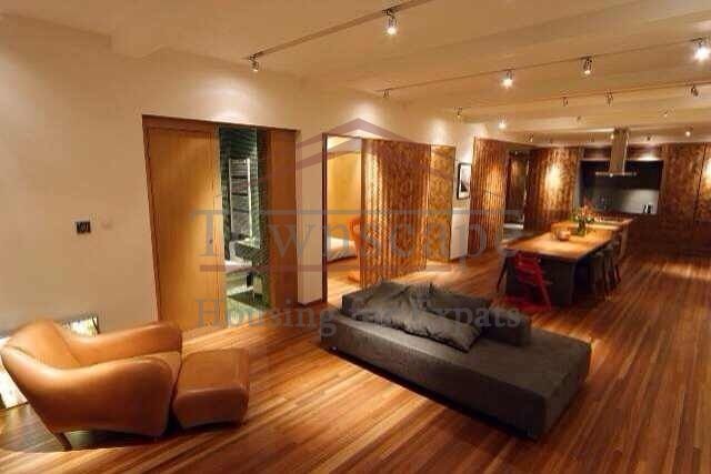 redesigned flat for rent in shanghai Fancy apartment for rent on Middle Huaihai road