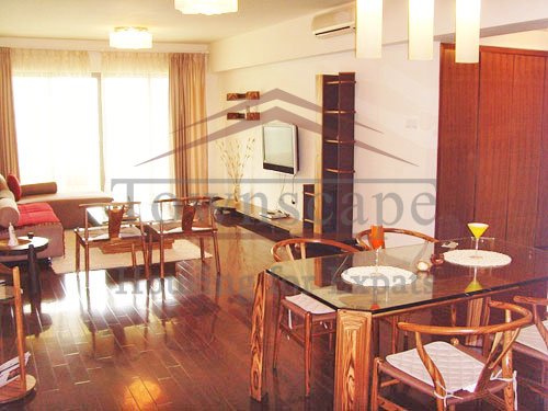 Jingan temple rent apartments Beautiful apartment for rent in Jingan area in One Park Avenue