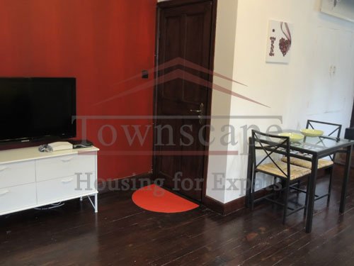 french concession rent flat 2 level old renovated apartment for rent on Fuxing road