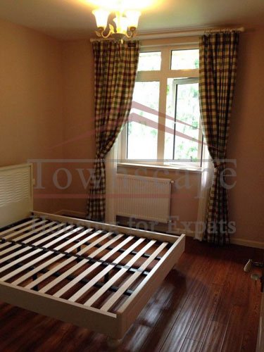 former french concession renting Renovated wall heated 2 floor apartment for rent in the center of Shanghai