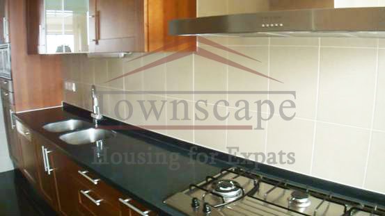 French concession rent shanghai Unfurnished 4 BR apartment in Central residence in the middle of Shanghai