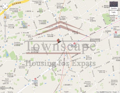 old apartment rent in french concession Old apartment with terrace for rent in the heart of Shanghai