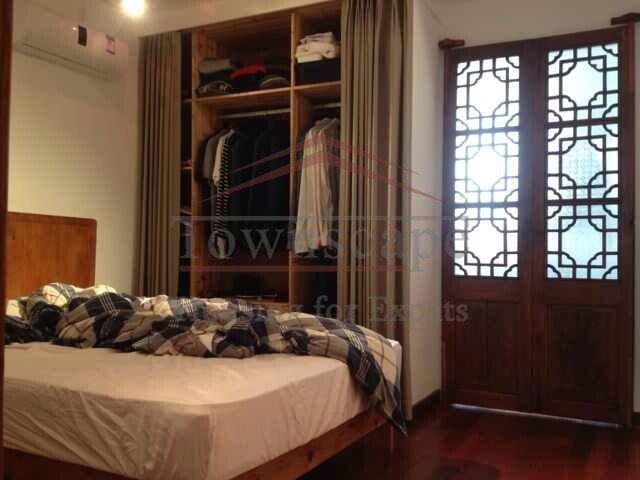house in shanghai with terrace Old apartment with terrace for rent in the heart of Shanghai