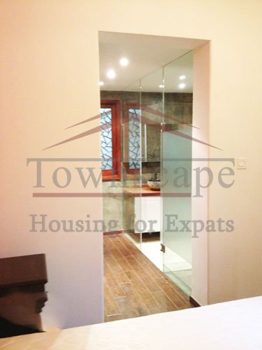 flats for rent in ffc Renovated apartment with terrace and floor heating for rent in French Concession
