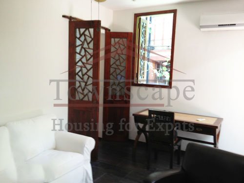 apartment with terrace for rent in former french concession Renovated apartment with terrace and floor heating for rent in French Concession