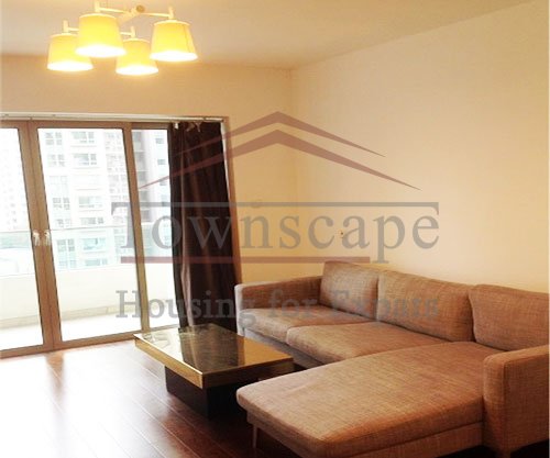 flats for rent in shanghai Bright and renovated apartment for rent in Eight Park Avenue - Shanghai