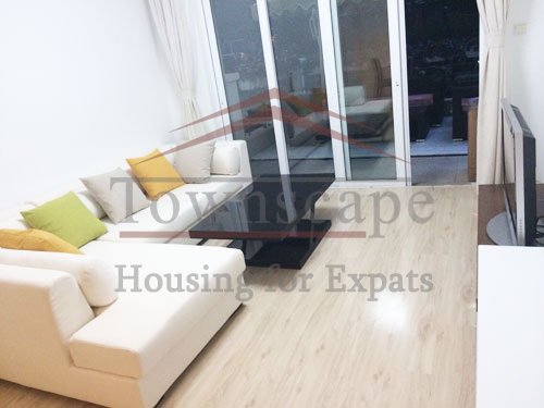 apartments for rent in xujiahui Apartment with terrace for rent in Xujiahui