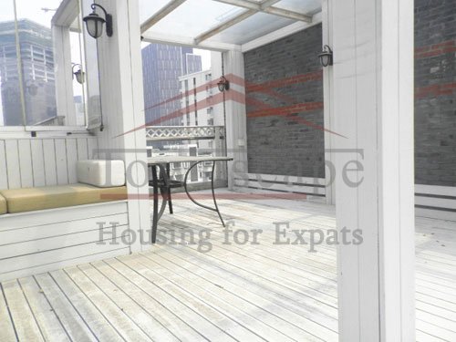 xintiandi apartment rentlas Duplex apartment with roof terrace for rent in Lakeville - Xintiandi