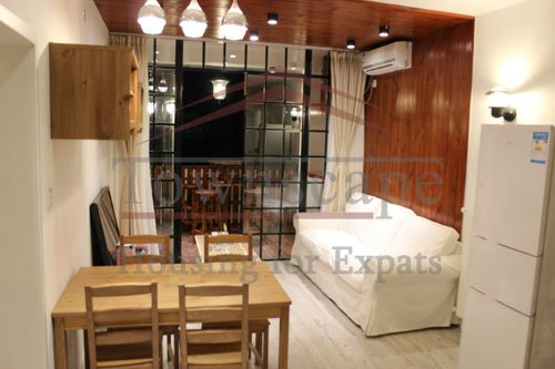 renovated apartment for rent shanghai Nice old apartment with terrace for rent in French Concession - Shanghai