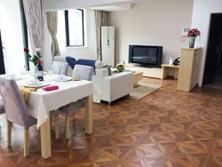 Fully furnished and renovated apartment for rent near Gubei r