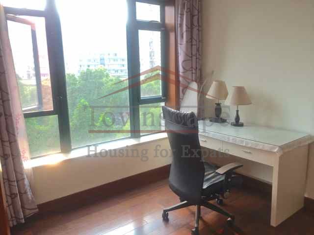 luxury accommodation shanghai Spacious Oriental Manhattan apartment with balcony